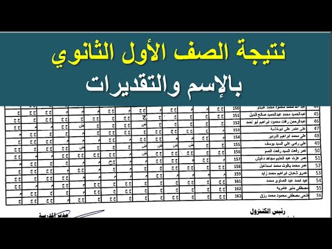 ظهرت قريبًا.. نتيجة الصف الأول الثانوي 2026 الترم الأول بالاسم ورقم الجلوس لكل المحافظات
