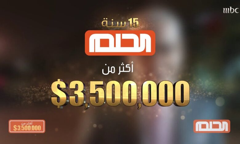 لا تفوت الفرصة.. كيف تشارك في مسابقة الحلم 2025 وتحصل على المليون بخطوات سهلة وأرقام الاشتراك