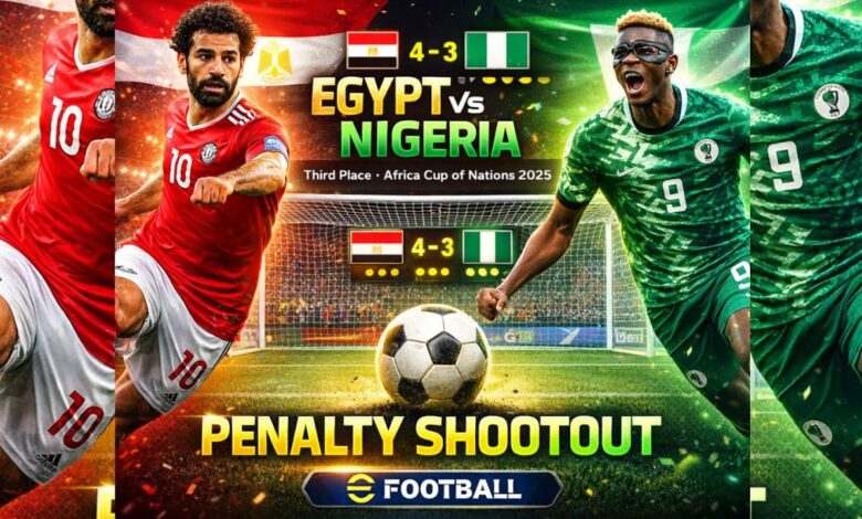 Egypt vs Nigeria.. تابع مباراة مصر ونيجيريا النهائية لكأس أمم إفريقيا 2025 مجانًا عبر القنوات الناقلة الرسمية
