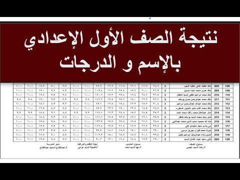 “اعرف الآن”.. نتائج الصف الأول الإعدادي 2026 الترم الأول لجميع المدارس عبر بوابة التعليم الأساسي