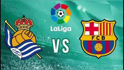 برشلونة ضد ريال سوسيداد 2026.. القنوات الناقلة والمعلق الرسمي وطريقة المشاهدة المباشرة