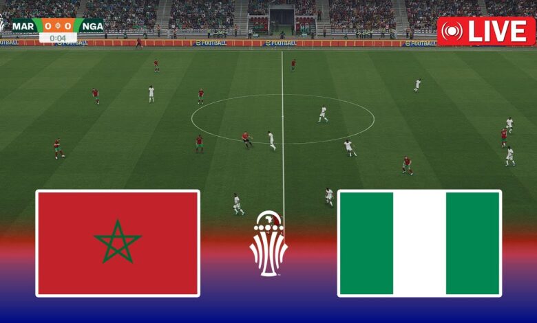 مواجهة النصف النهائي.. موعد مباراة المغرب ونيجيريا والقنوات الناقلة لكأس أمم أفريقيا