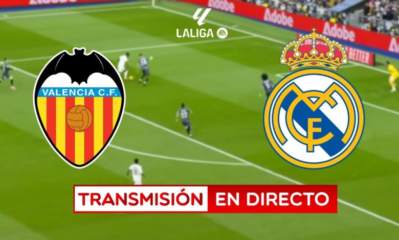 تابع ريال مدريد ضد فالنسيا مباشرة اليوم في الدوري الإسباني بسهولة عبر القنوات الناقلة