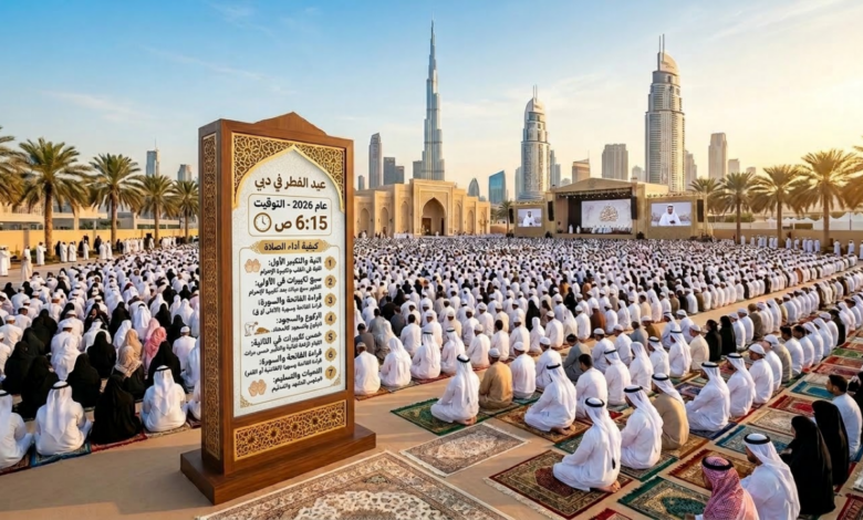 تعرف على موعد صلاة عيد الفطر 2026 في دبي وأسرار أدائها الصحيحة