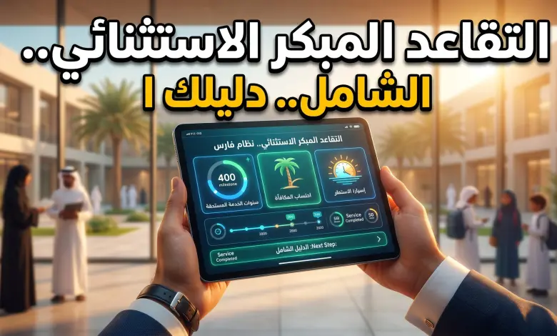 التقاعد المبكر الاستثنائي عبر نظام فارس 1447.. دليل شامل للشروط والخطوات